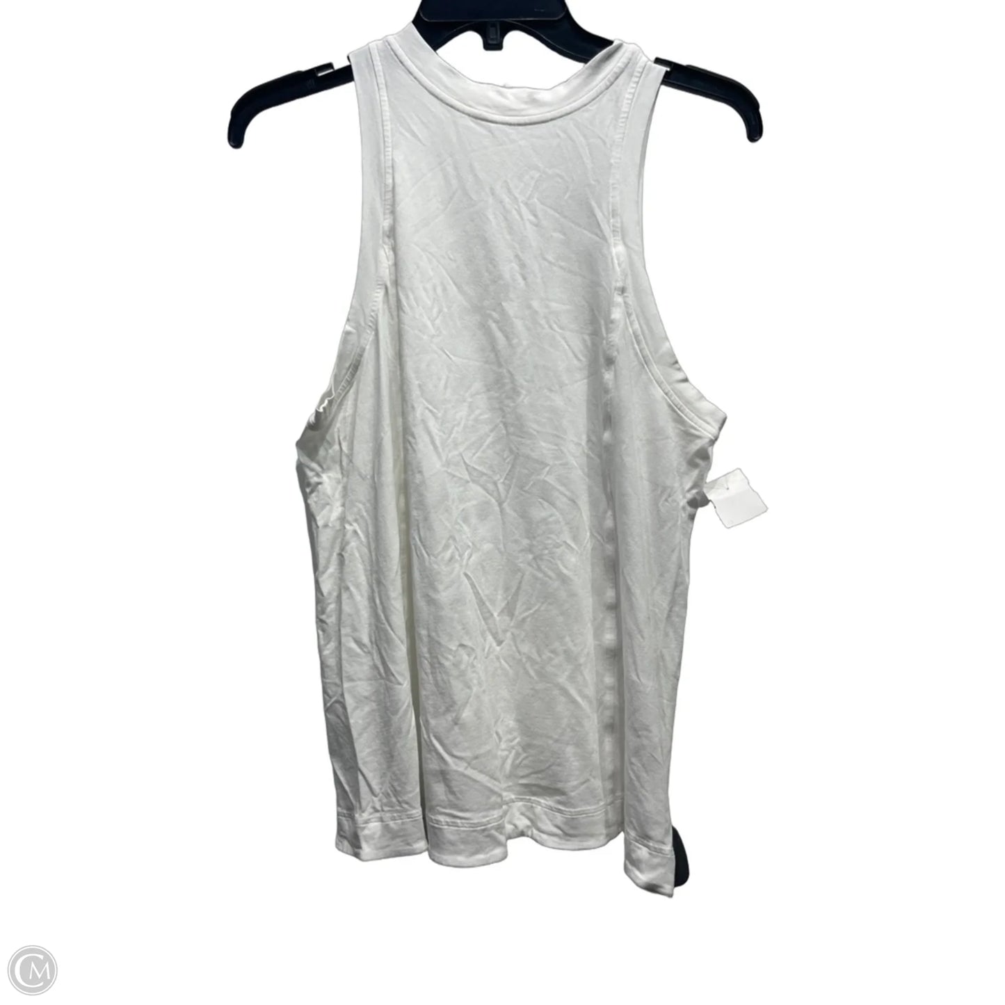 Athletic Tank Top By Lululemon In White, Size: 12