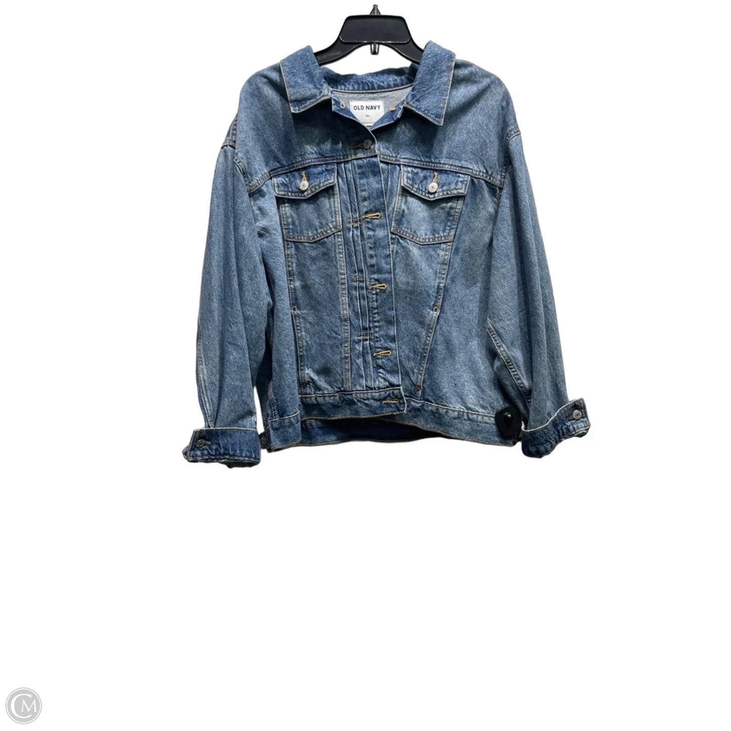 Jacket Denim By Old Navy In Blue Denim, Size: Xxl