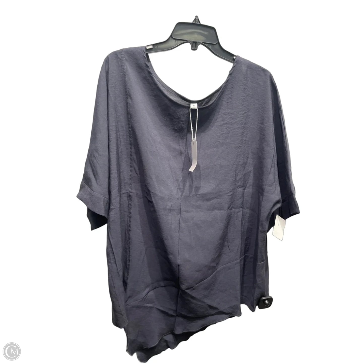 Top Short Sleeve By Clothes Mentor In Grey, Size: Xl
