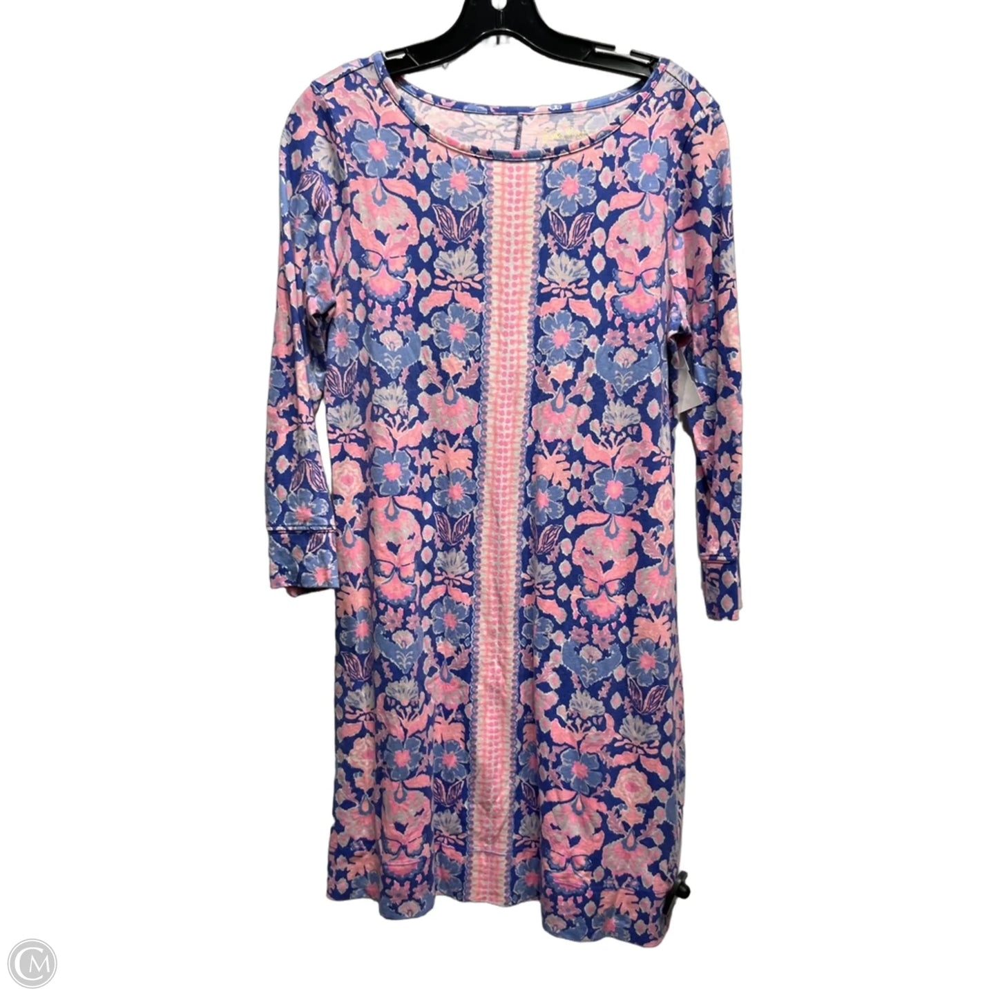 Dress Designer By Lilly Pulitzer In Blue & Pink, Size: M