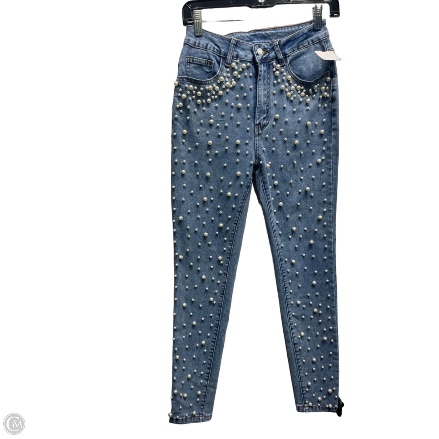 Jeans Skinny By Clothes Mentor In Blue Denim, Size: S