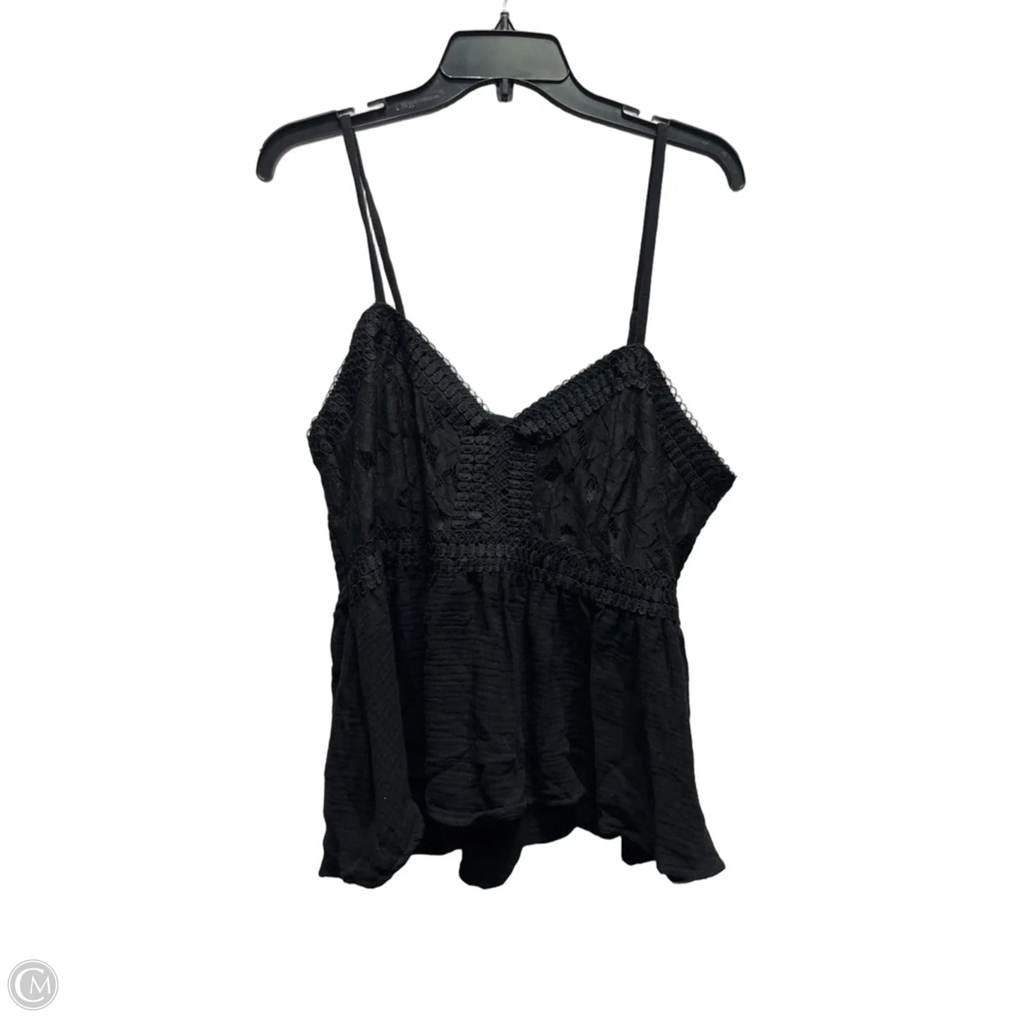 Top Sleeveless By Jolie & Joy In Black, Size: 2x