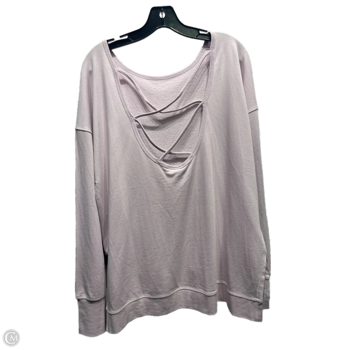 Top Long Sleeve Basic By Sweaty Betty In Purple, Size: M