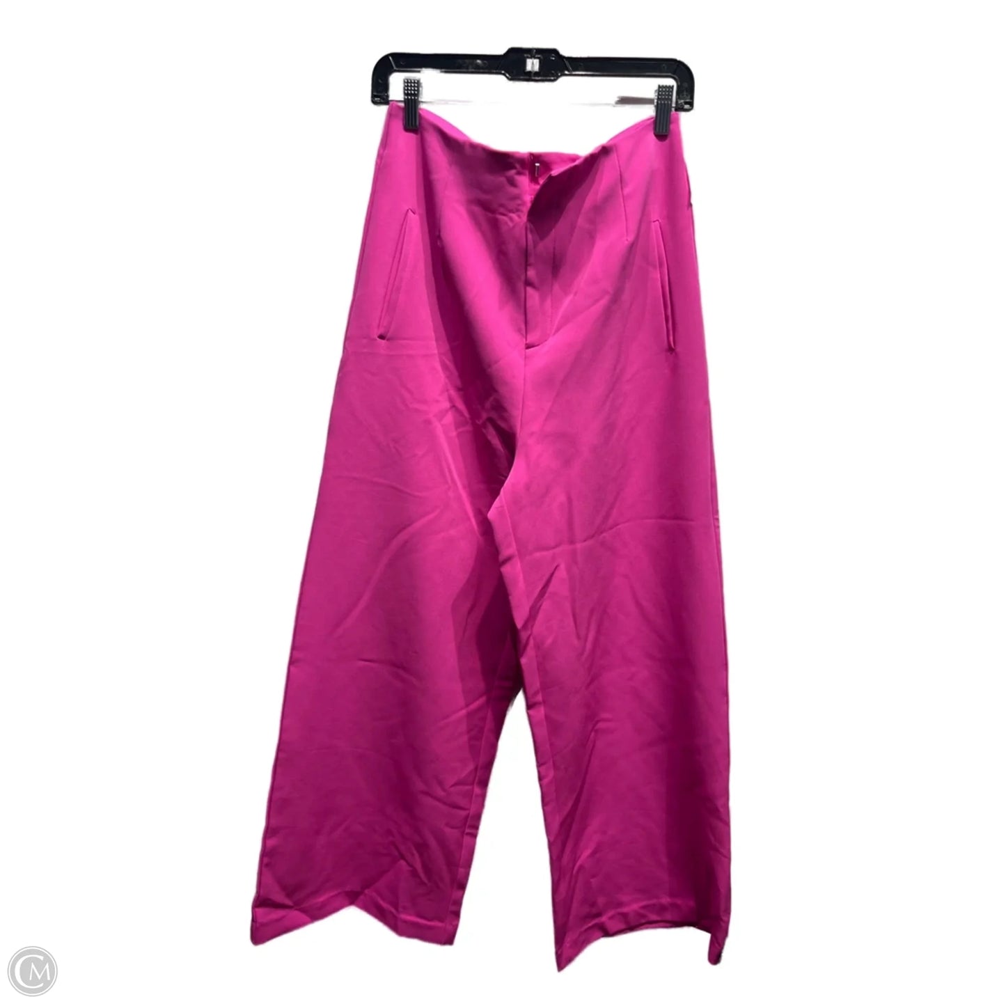 Pants Wide Leg By Glam In Pink, Size: L