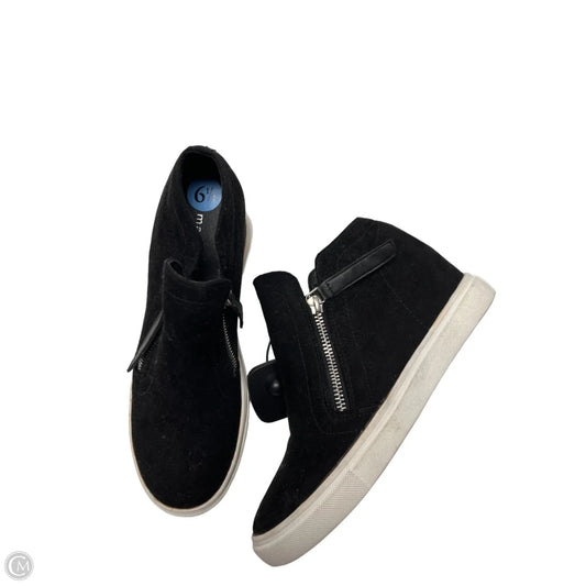 Shoes Heels Wedge By Madden Girl In Black, Size: 6.5