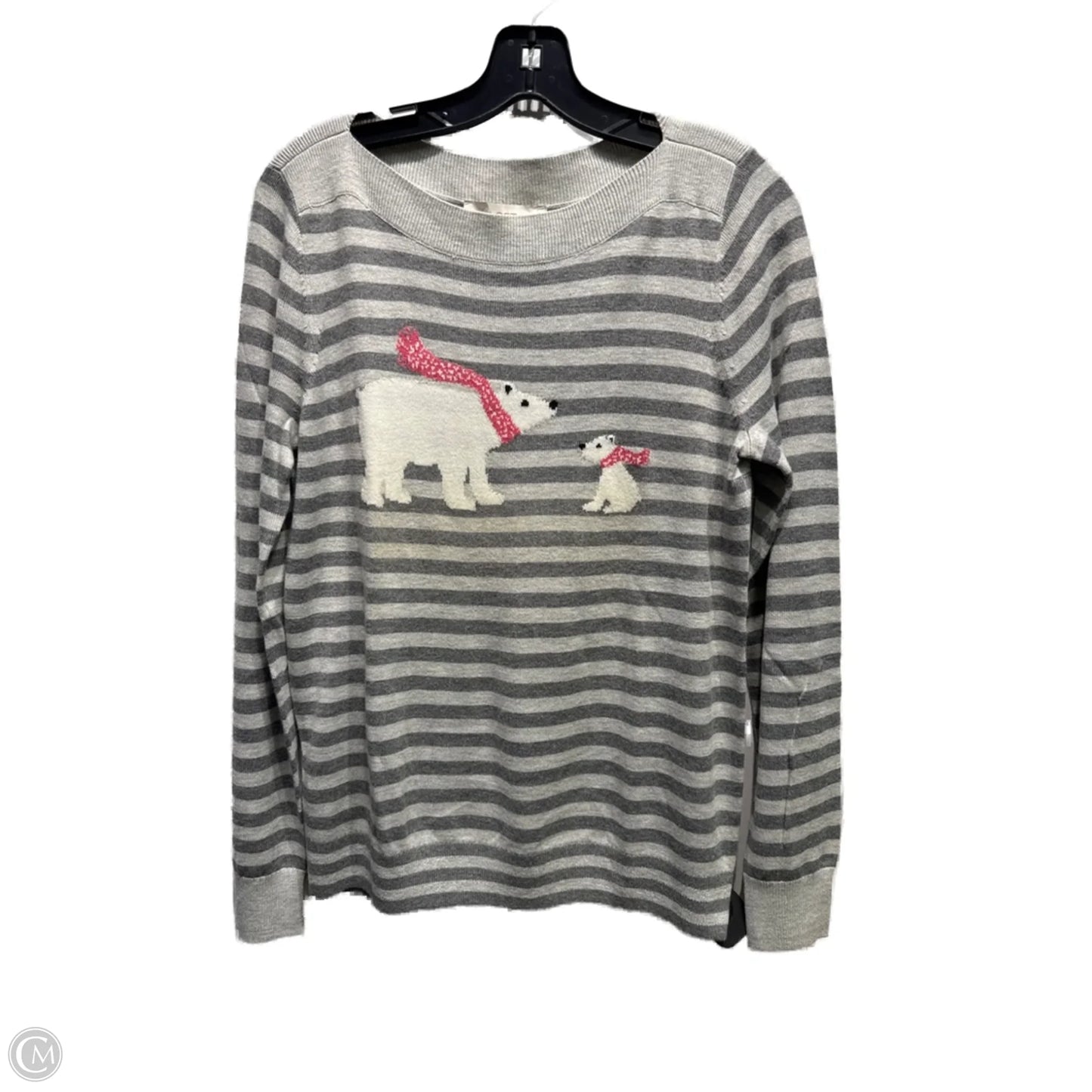 Sweater By Loft In Grey, Size: M