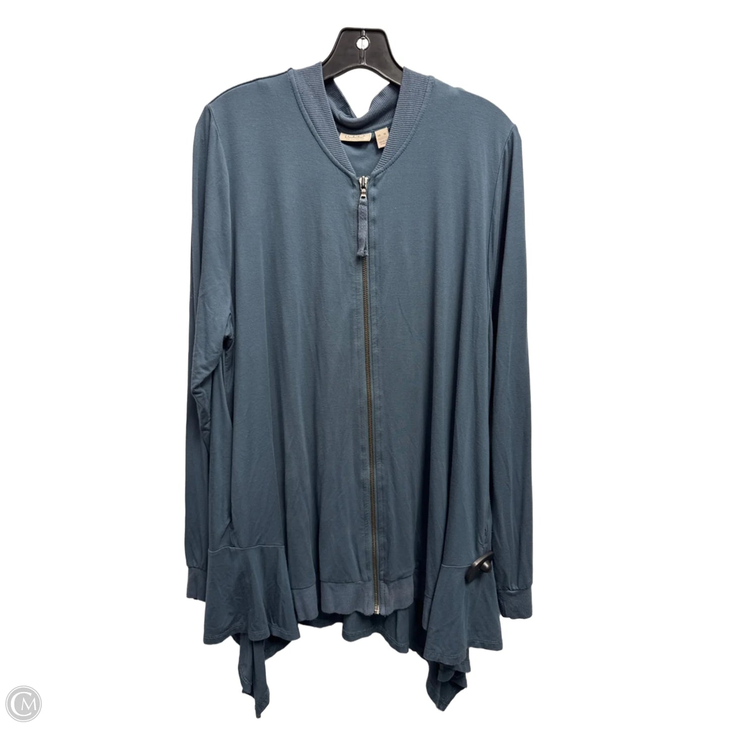 Jacket Other By Logo In Blue, Size: Xl