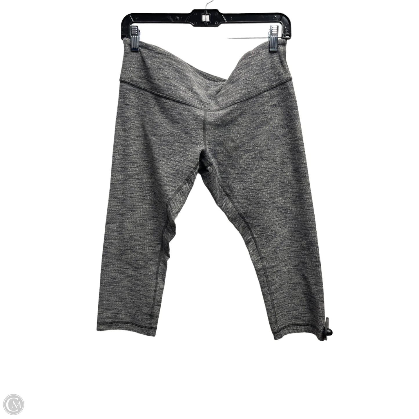Athletic Capris By Lululemon In Grey, Size: 12
