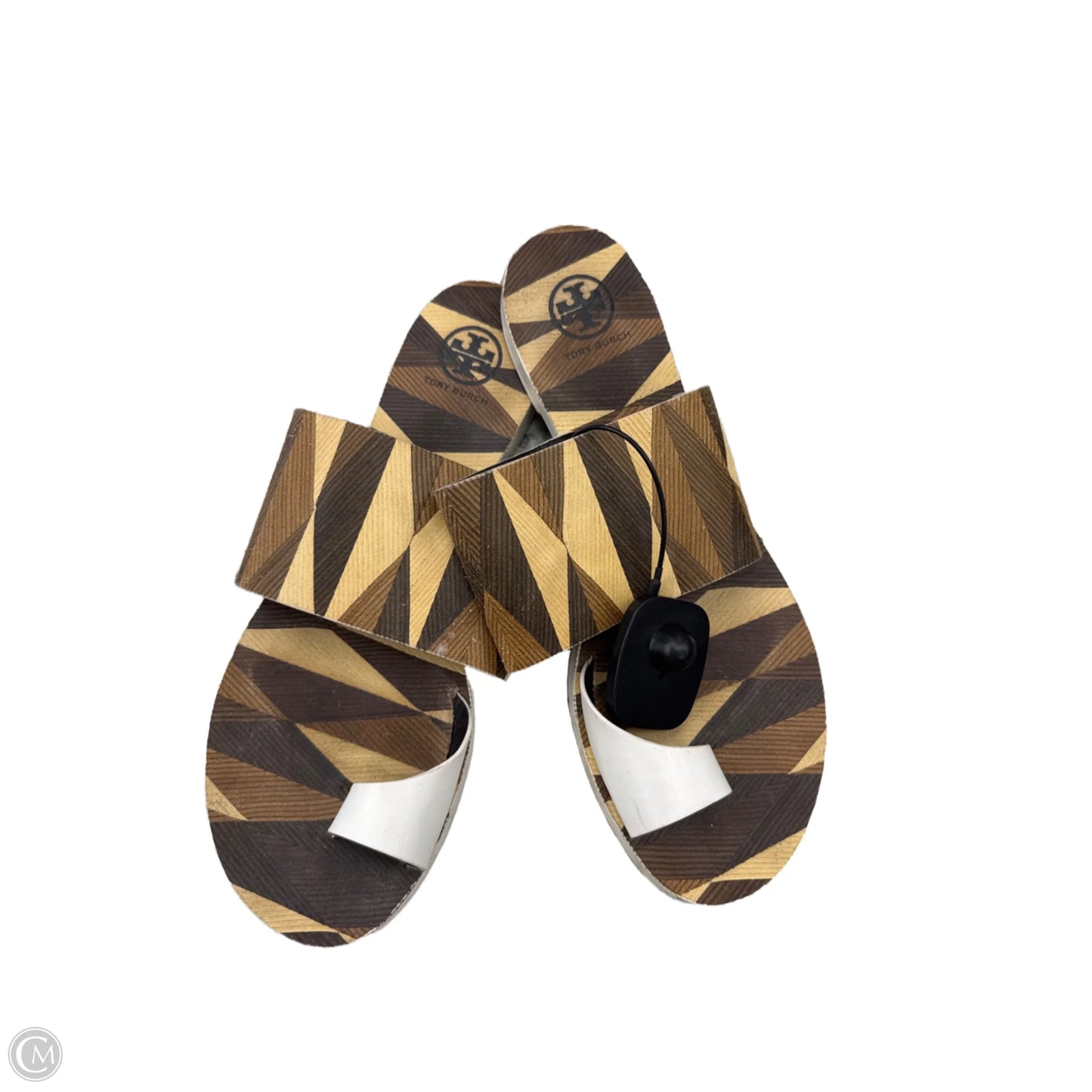 Sandals Designer By Tory Burch In Tan, Size: 8.5