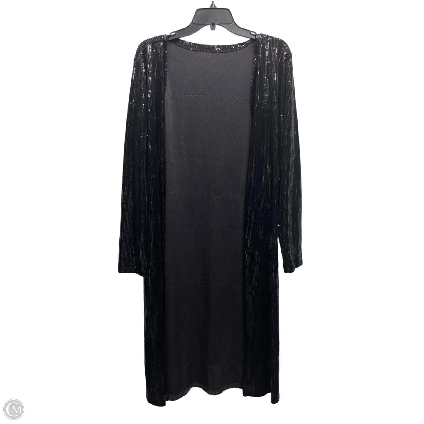 Cardigan By Clothes Mentor In Black, Size: L