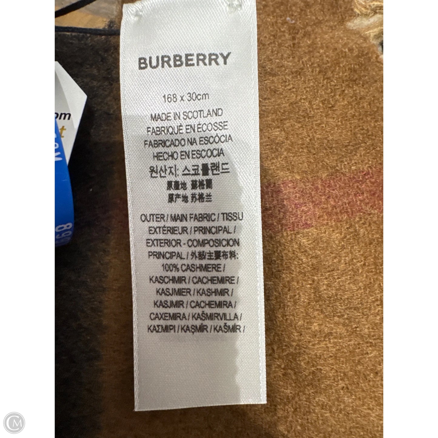 Scarf Luxury Designer By Burberry