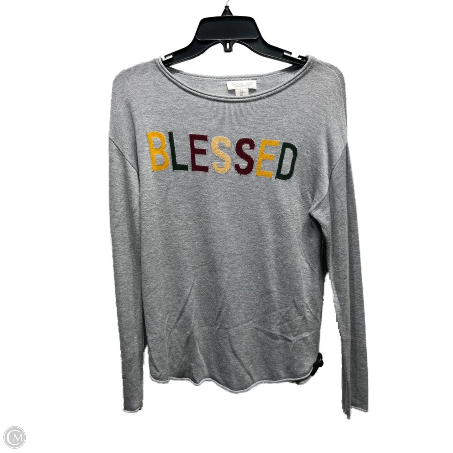 Top Long Sleeve By Rachel Zoe In Grey, Size: S