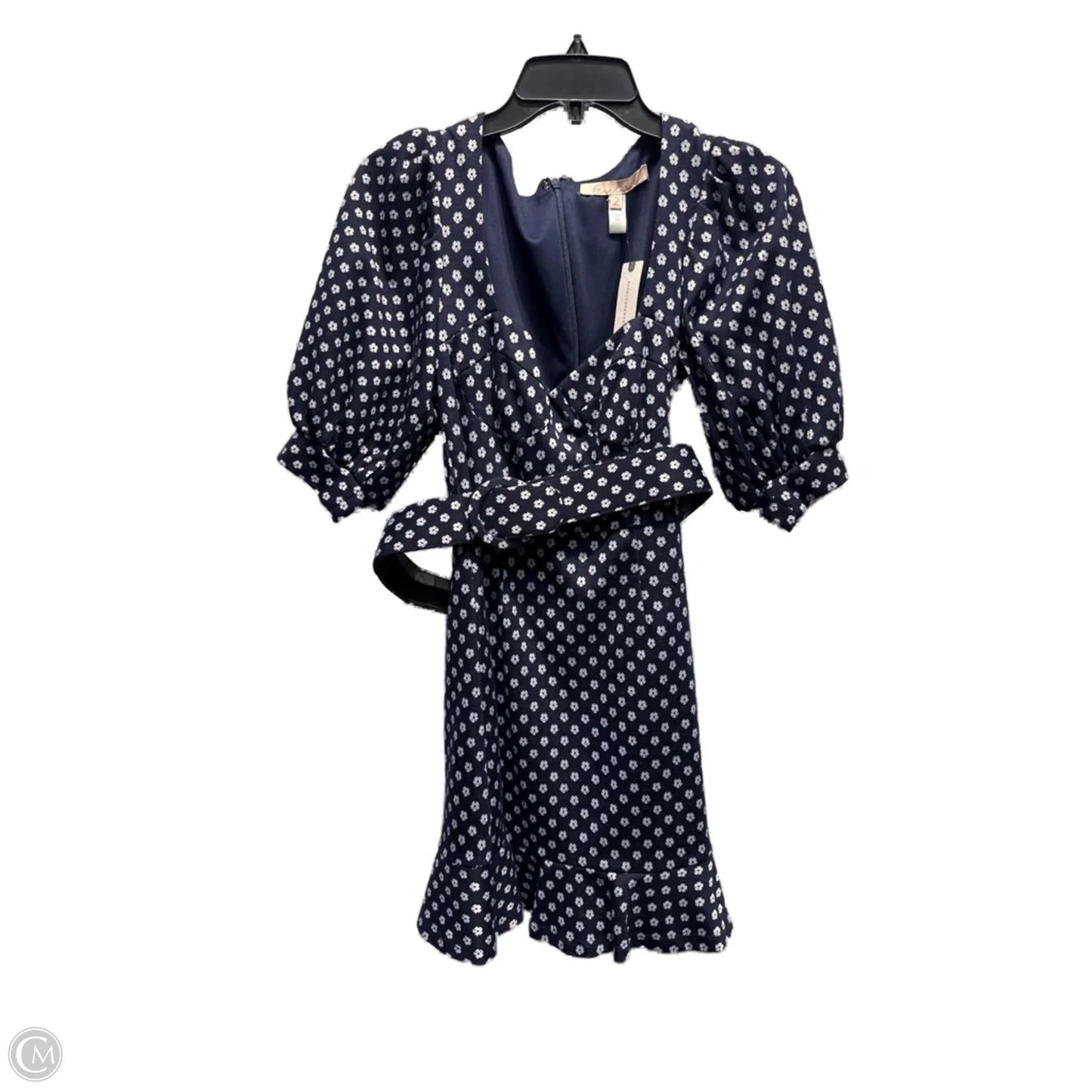 Dress Casual Short By Hutch In Blue & White, Size: 2