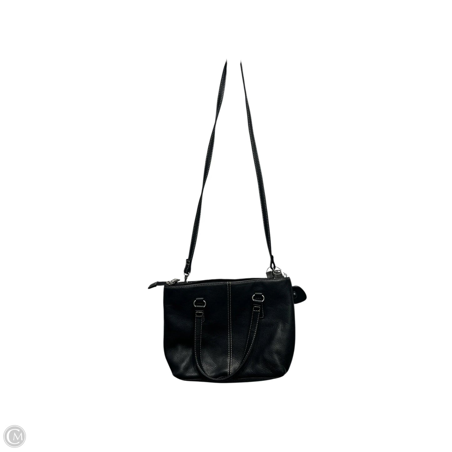 Crossbody Leather By Fossil, Size: Small