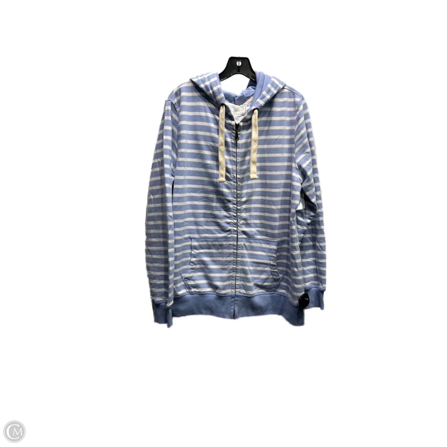 Jacket Other By Fatface In Blue & White, Size: 1x