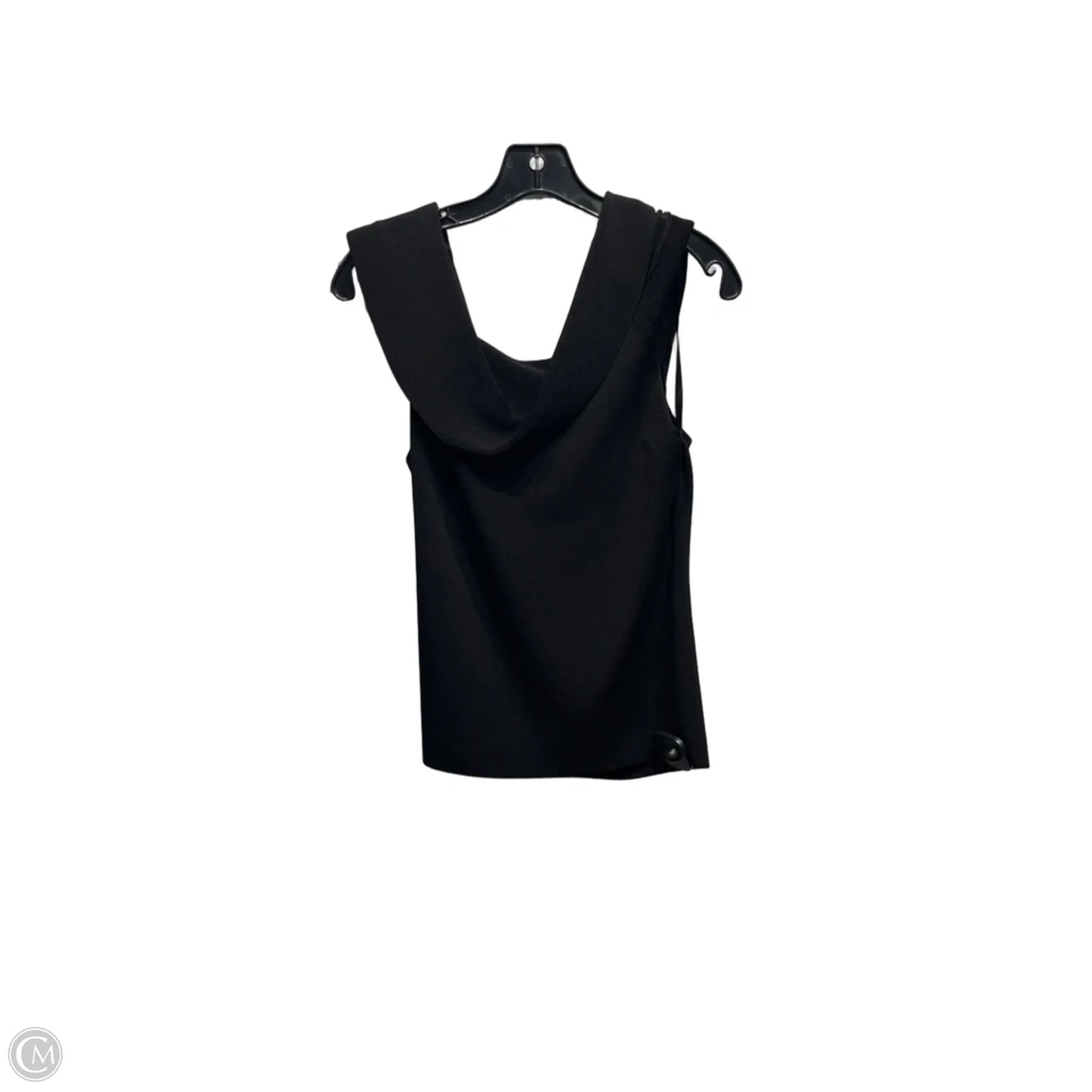 Top Short Sleeve By White House Black Market In Black, Size: M