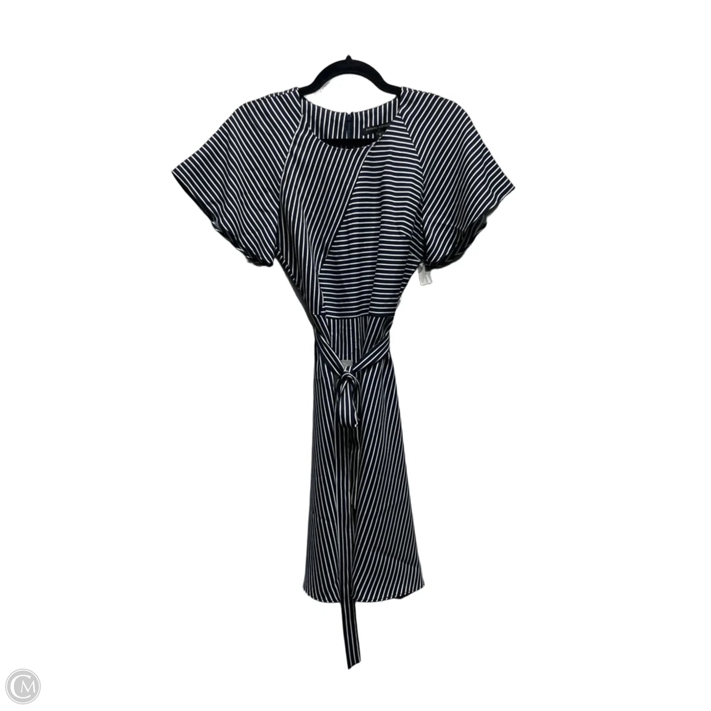 Dress Casual Short By Banana Republic In Blue & White, Size: 0
