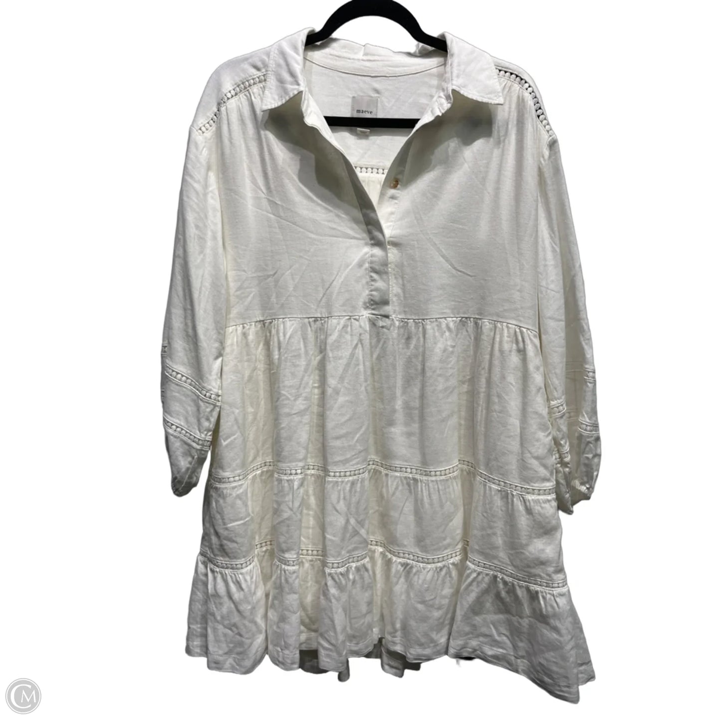 Dress Casual Short By Maeve In White, Size: S