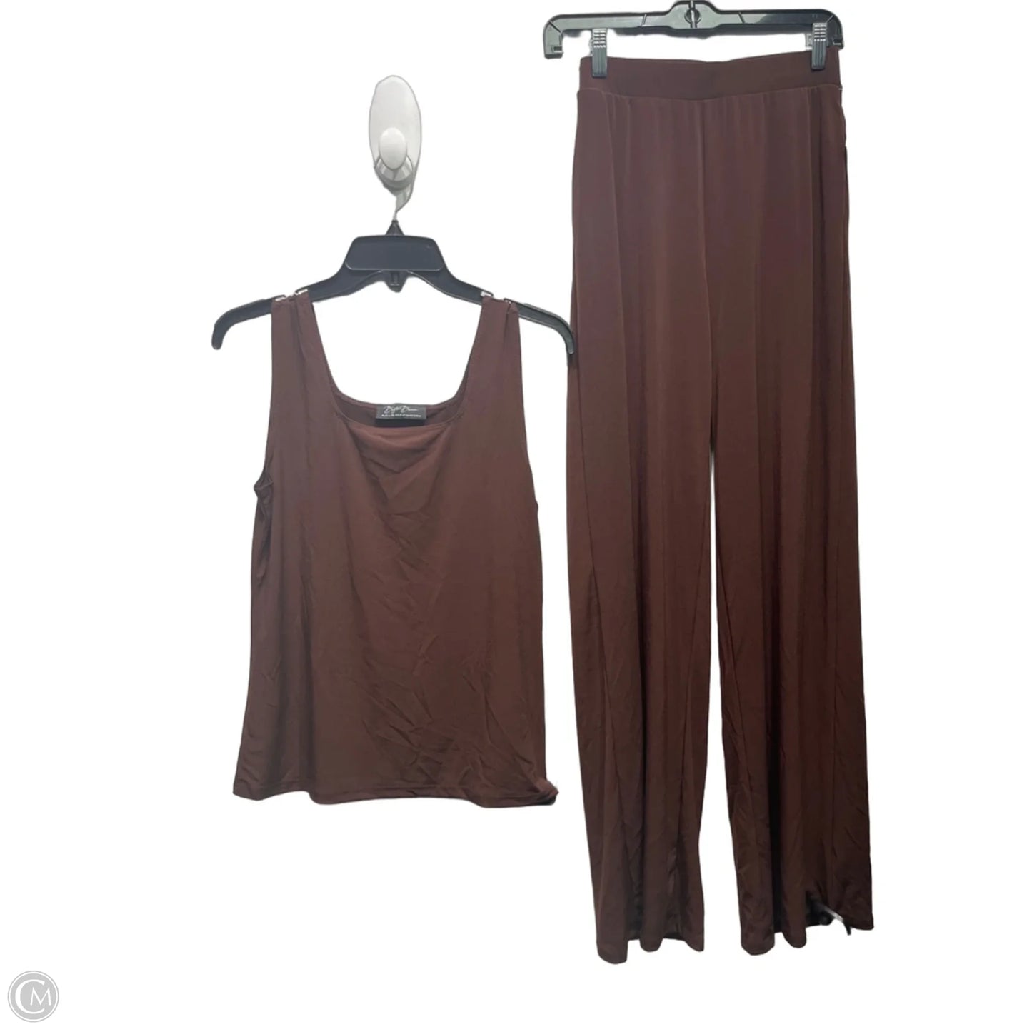 Pants Set 2pc By BRIGUTLE BRIANNA In Brown, Size: S