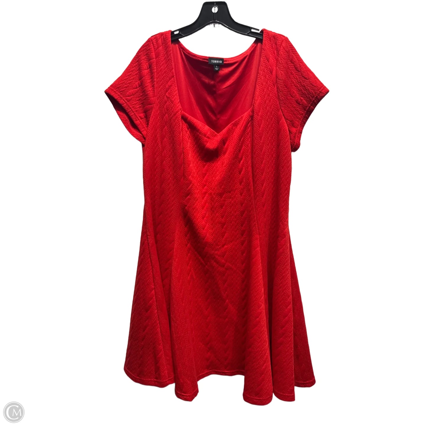 Dress Party Short By Torrid In Red, Size: Xl