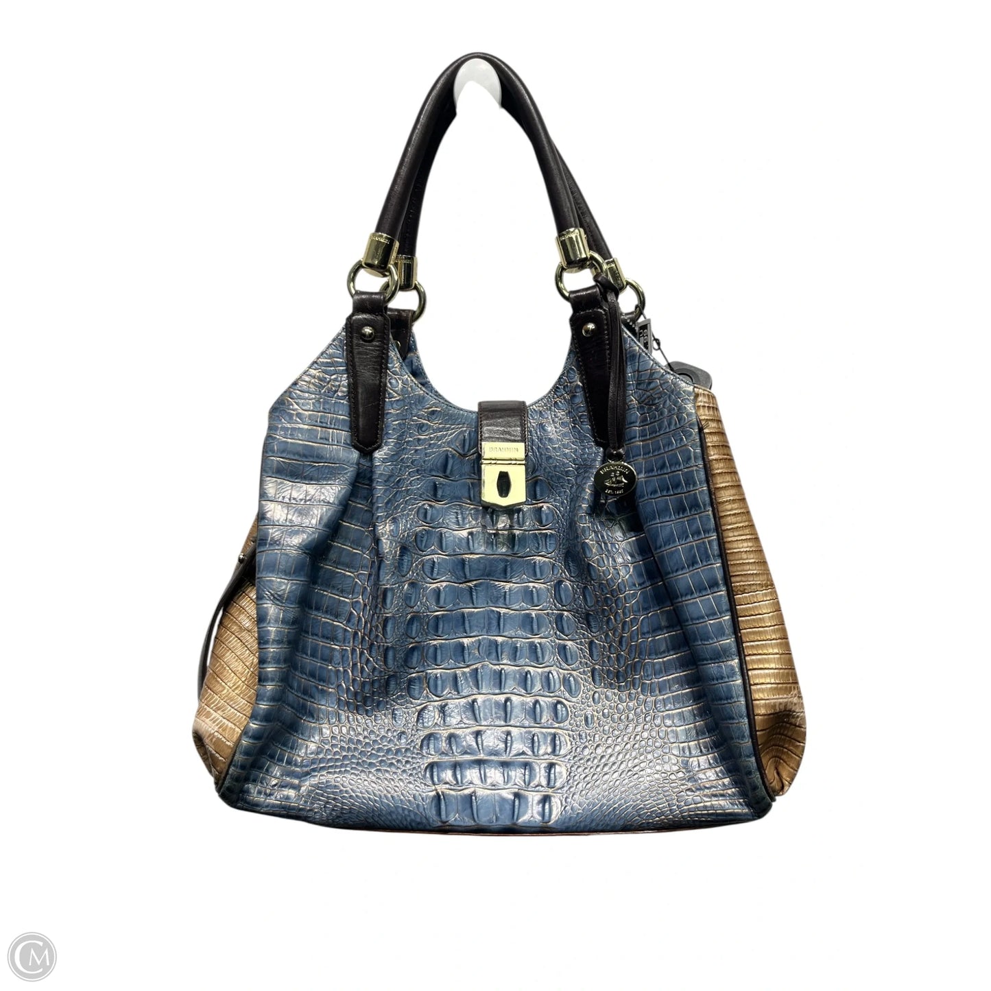 Handbag Designer By Brahmin, Size: Large