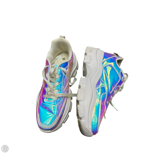 Shoes Sneakers By LUCKY STEP In Purple, Size: 10