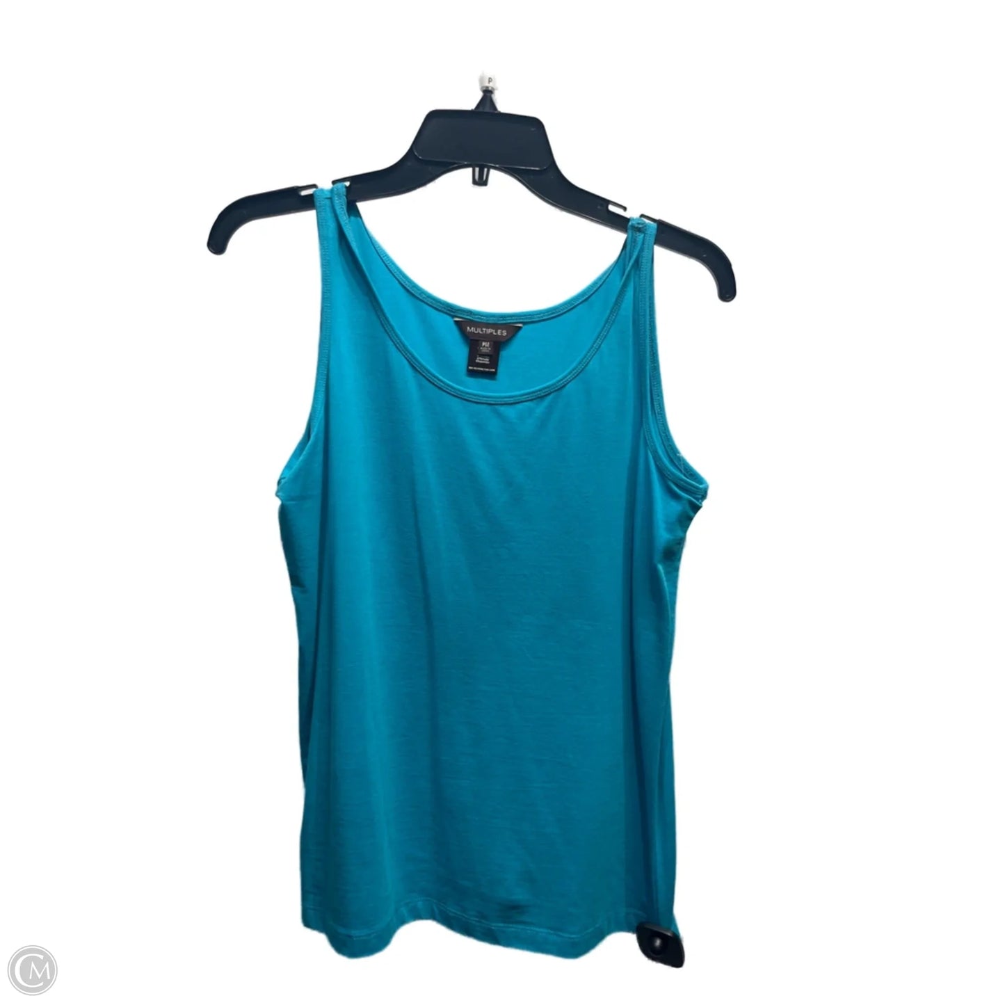 Top Sleeveless Basic By Multiples In Blue, Size: Mp