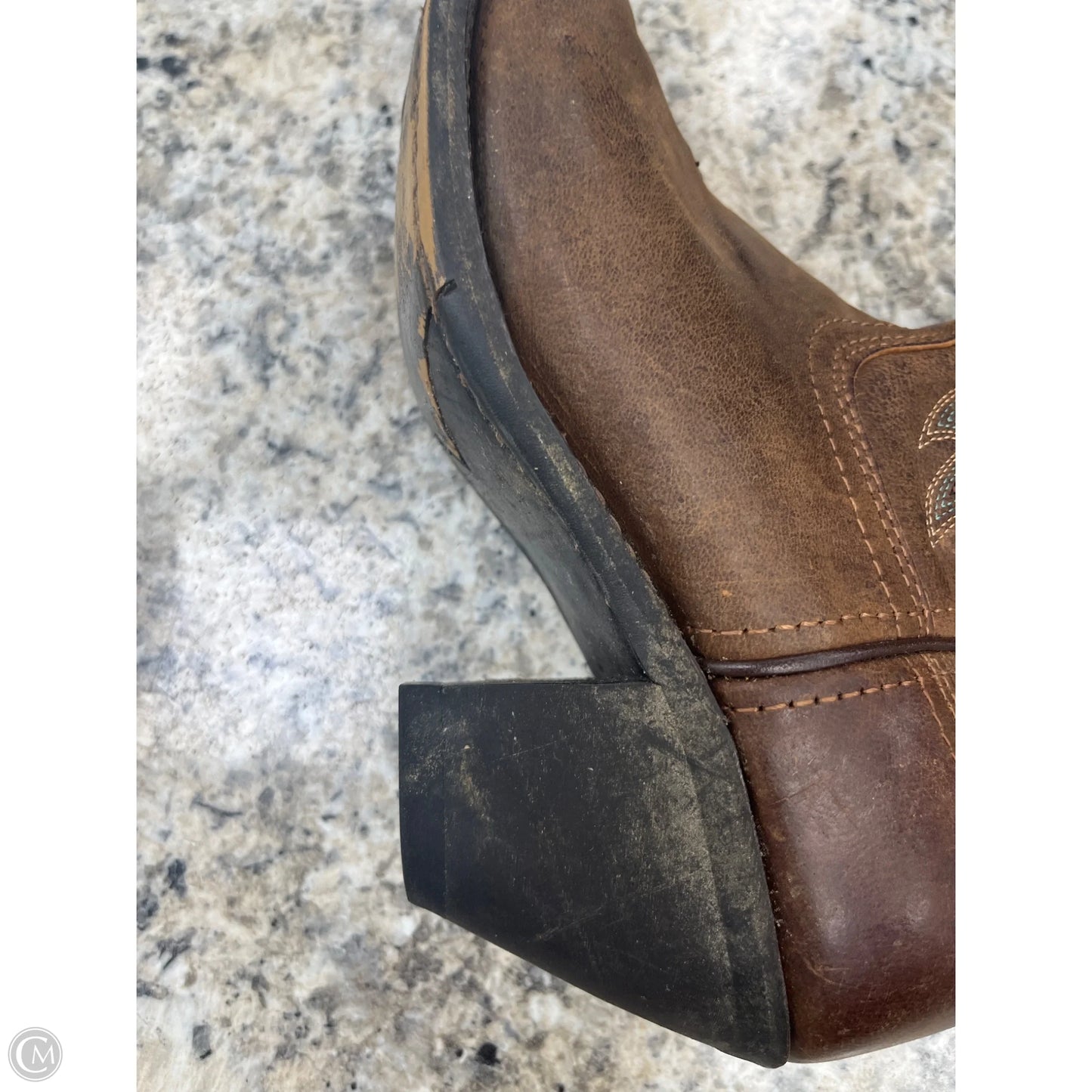 Boots Mid-calf Heels By Laredo In Brown, Size: 8.5