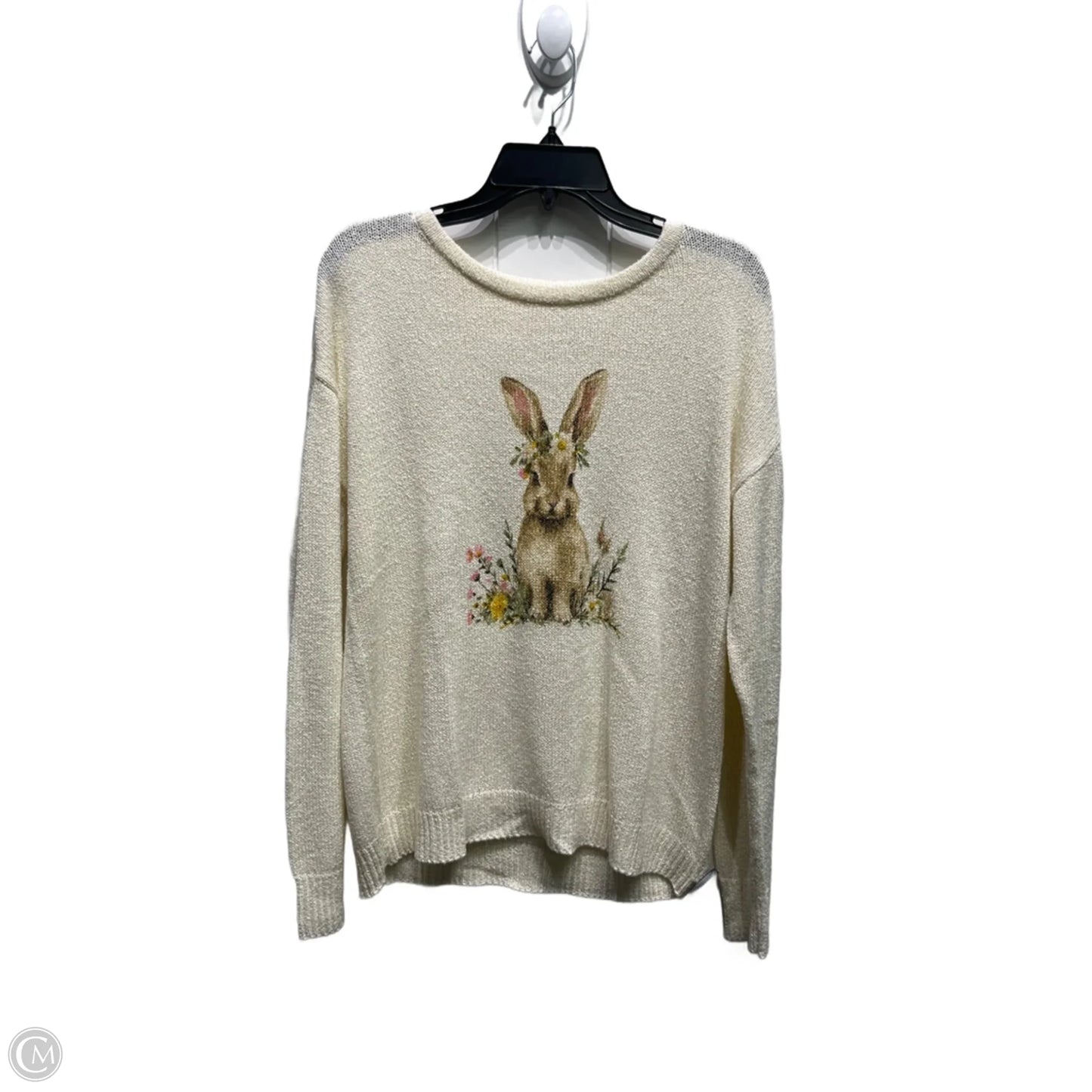 Sweater By mia & tess In Cream, Size: M