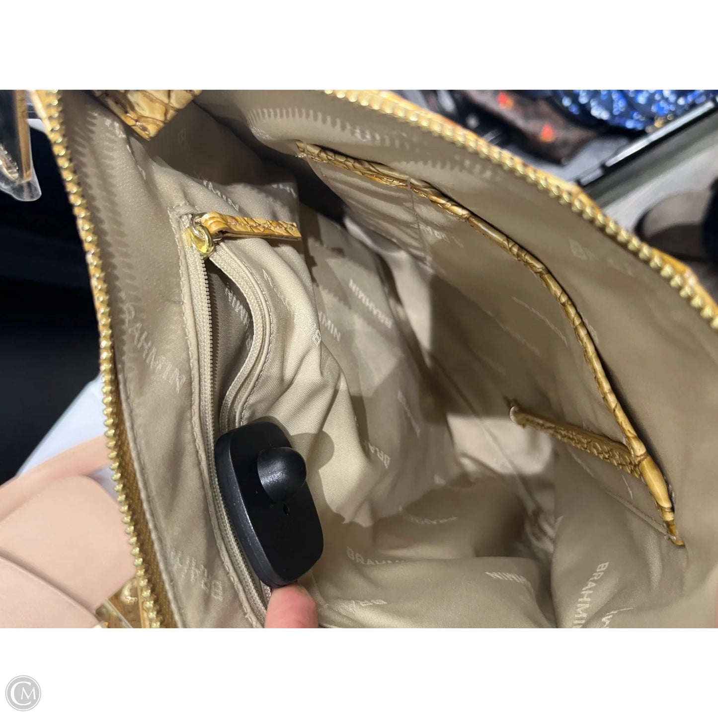 Crossbody Designer By Brahmin, Size: Medium