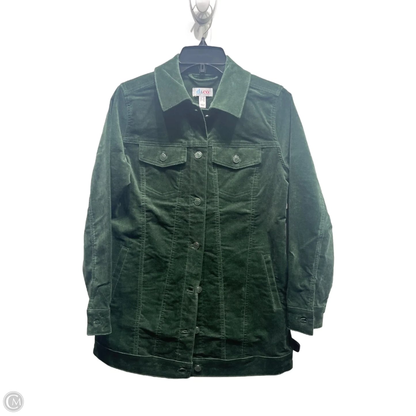 Jacket Other By D&co. In Green, Size: Xxs