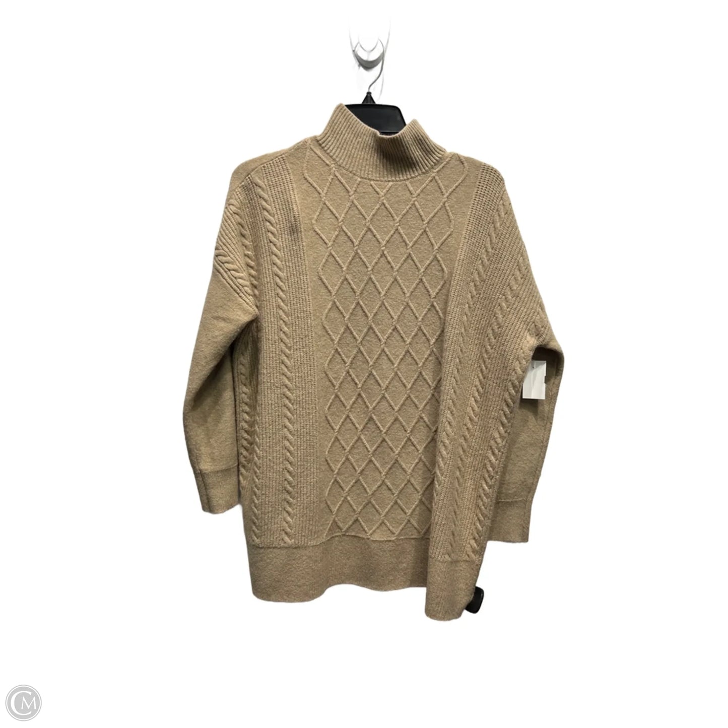 Sweater By Loft In Tan, Size: Mp