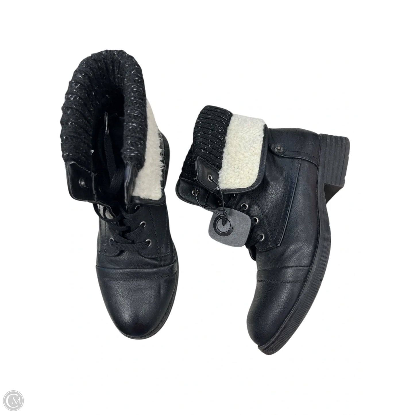 Boots Combat By Clothes Mentor In Black, Size: 7