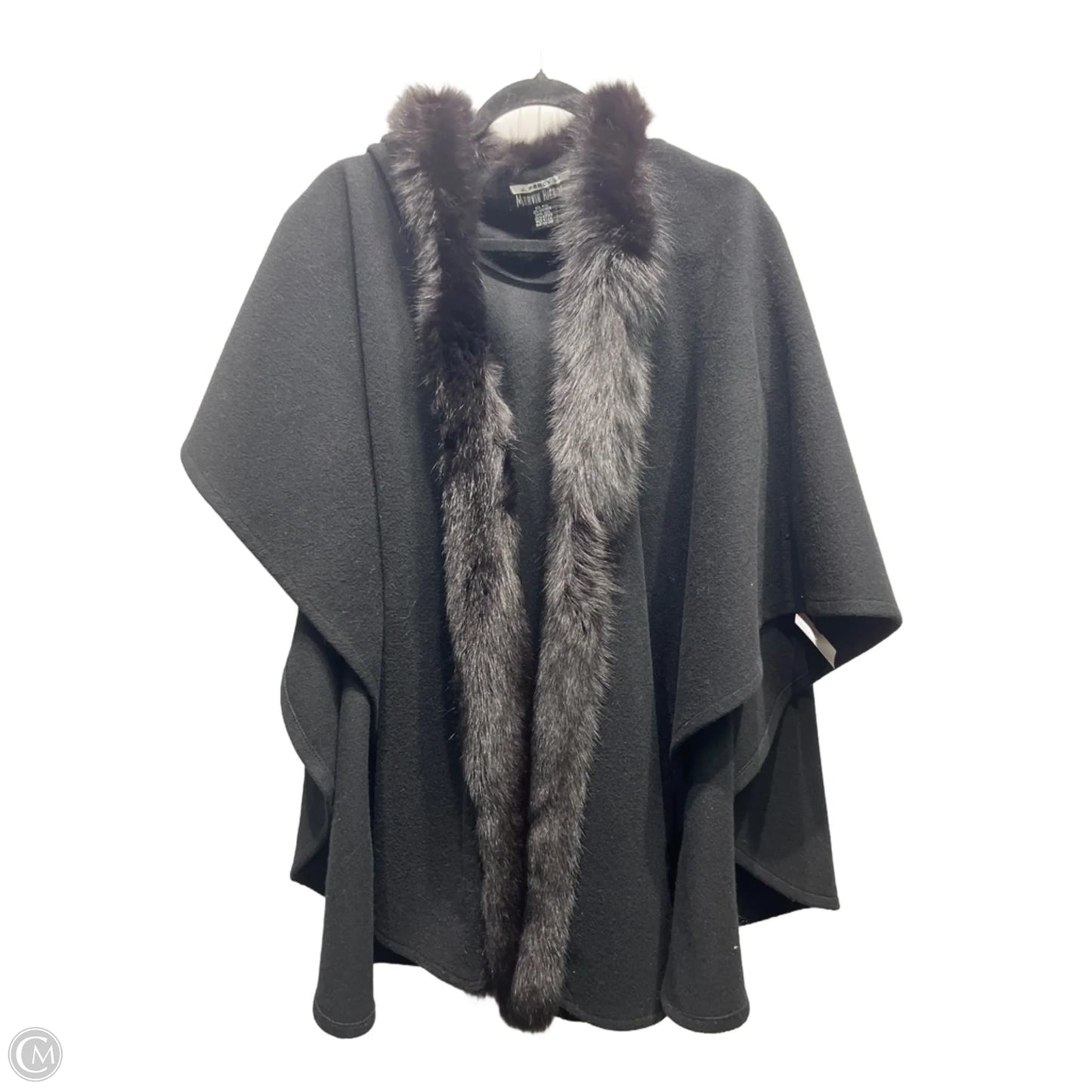 Shawl By Marvin Richards In Black, Size: L