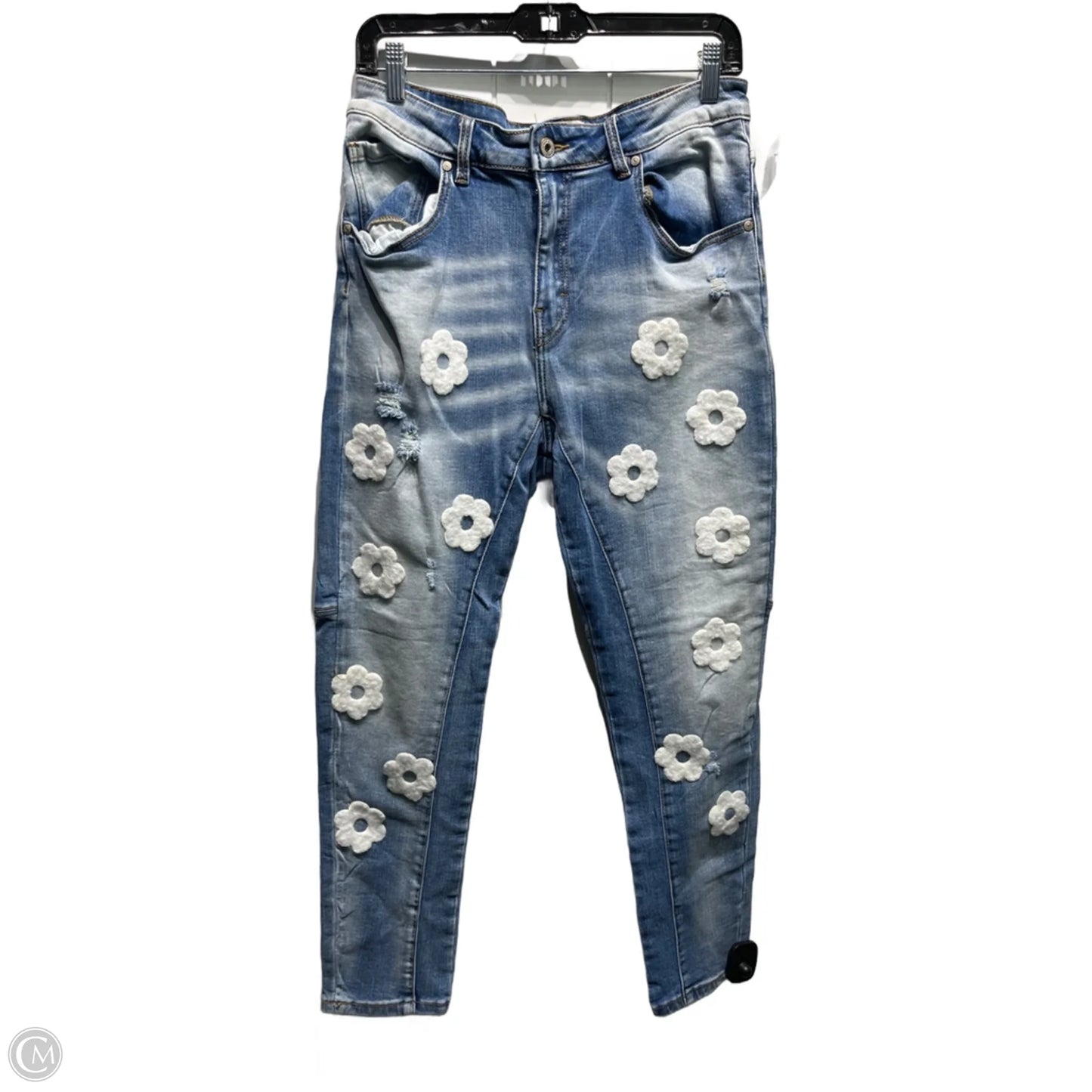 Jeans Skinny By IN ITALY In Blue Denim, Size: 8