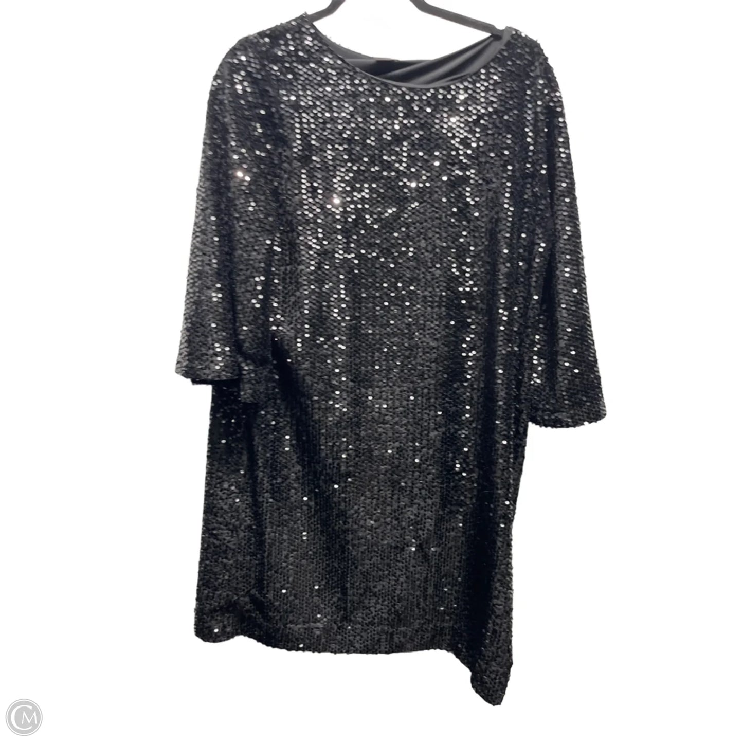 Dress Party Short By Chicos In Black, Size: 16