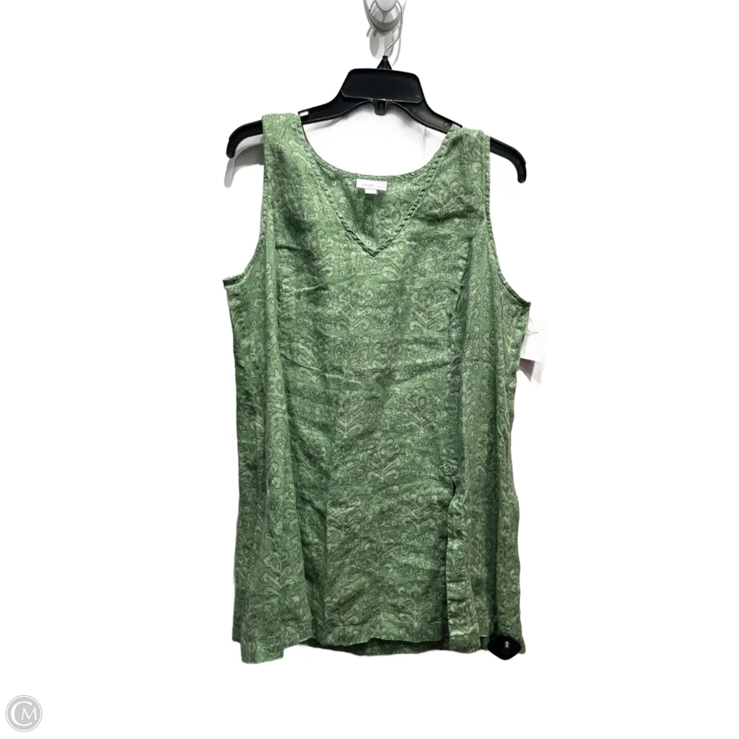 Tunic Sleeveless By Pure Jill In Green, Size: Xl