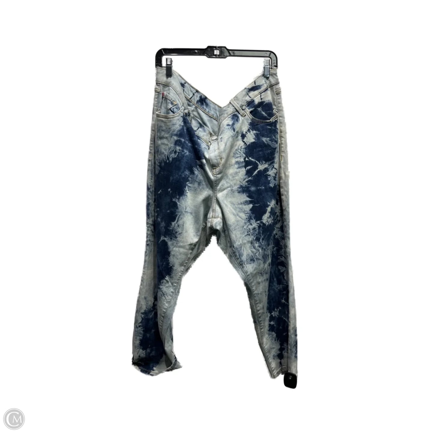 Jeans Straight By SLINK In Blue, Size: 24