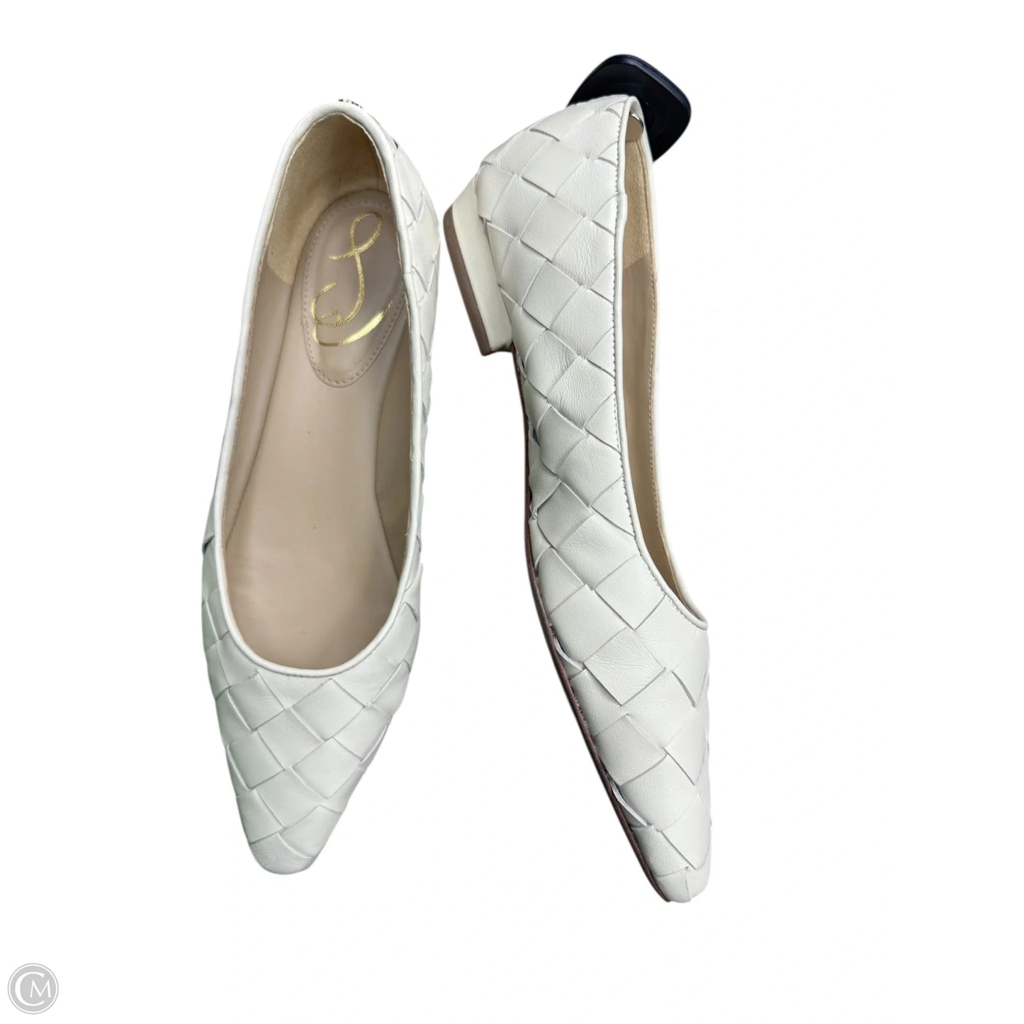 Shoes Heels Block By Sam Edelman In Cream, Size: 7.5