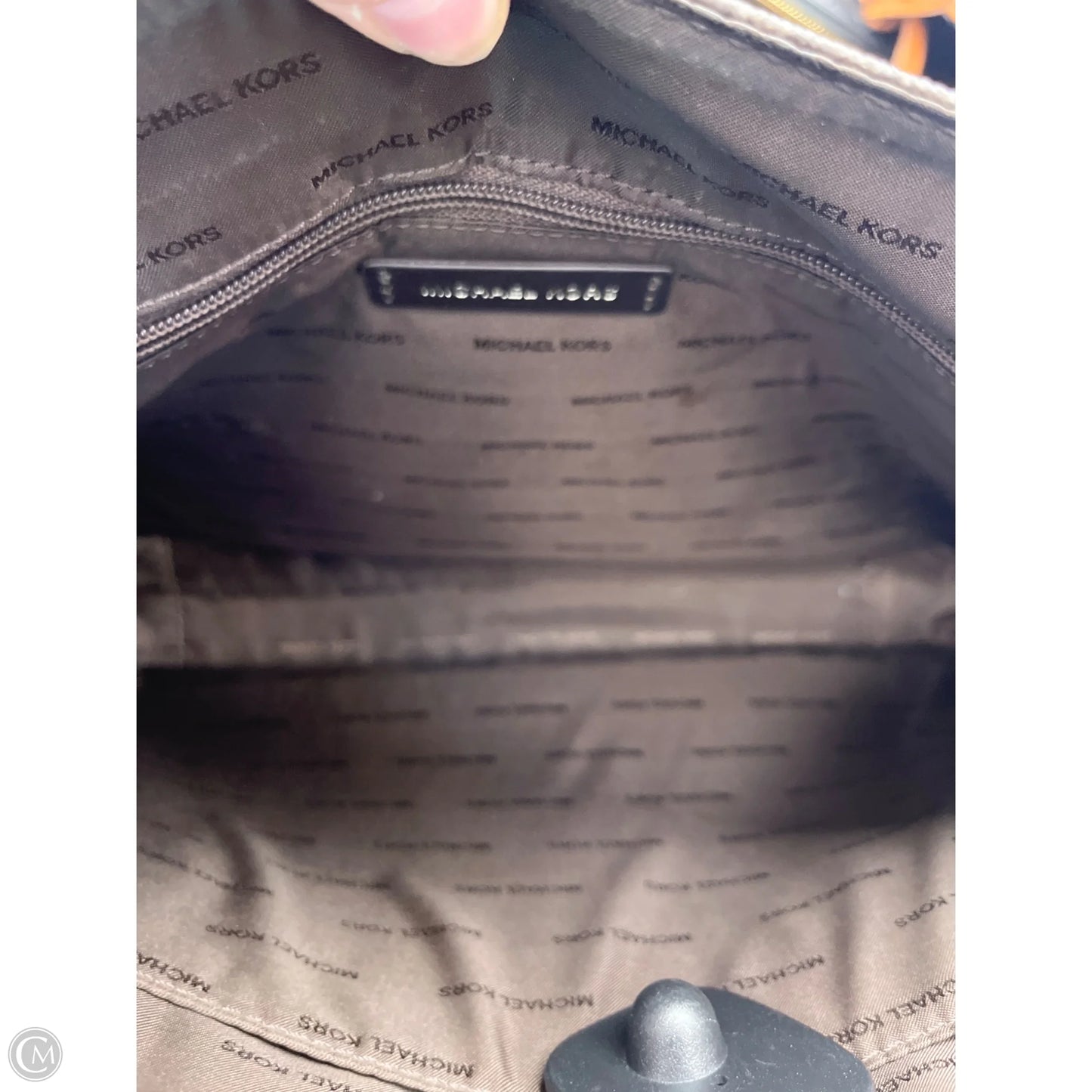 Laptop Bag Designer By Michael Kors, Size: Large