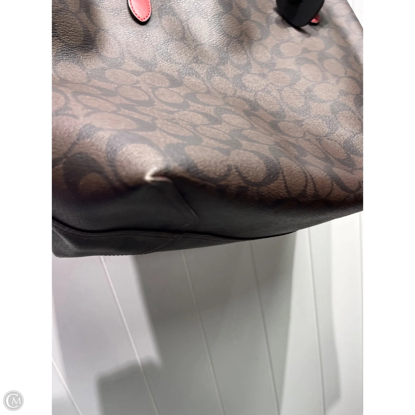 Tote Designer By Coach, Size: Large