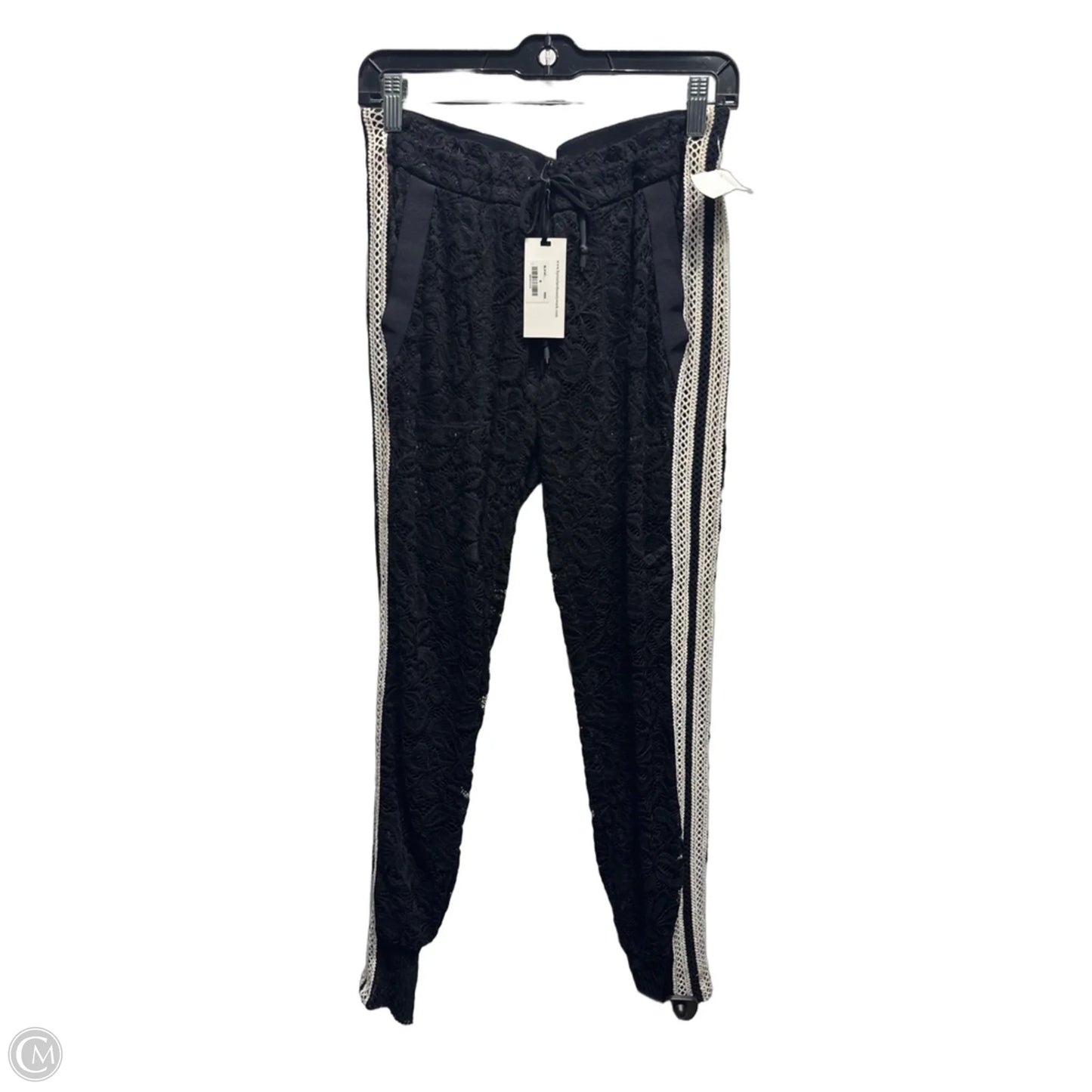 Pants Joggers By byron lars In Black & White, Size: 8