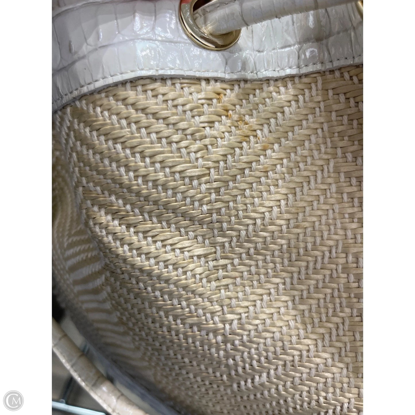 Handbag Designer By Brahmin, Size: Large