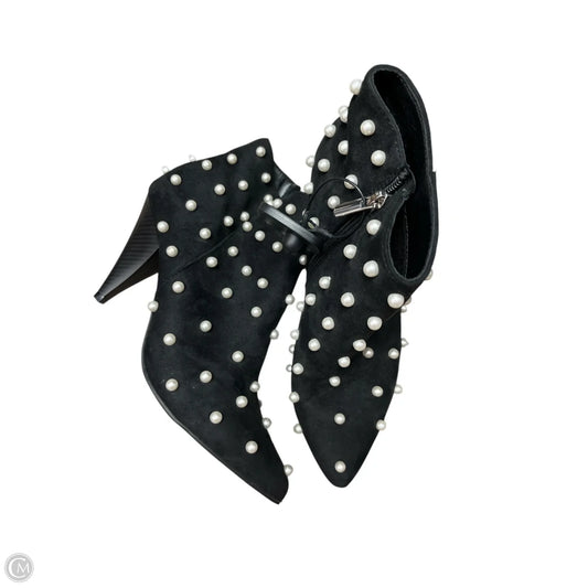 Boots Ankle Heels By COMFORT In Black, Size: 9