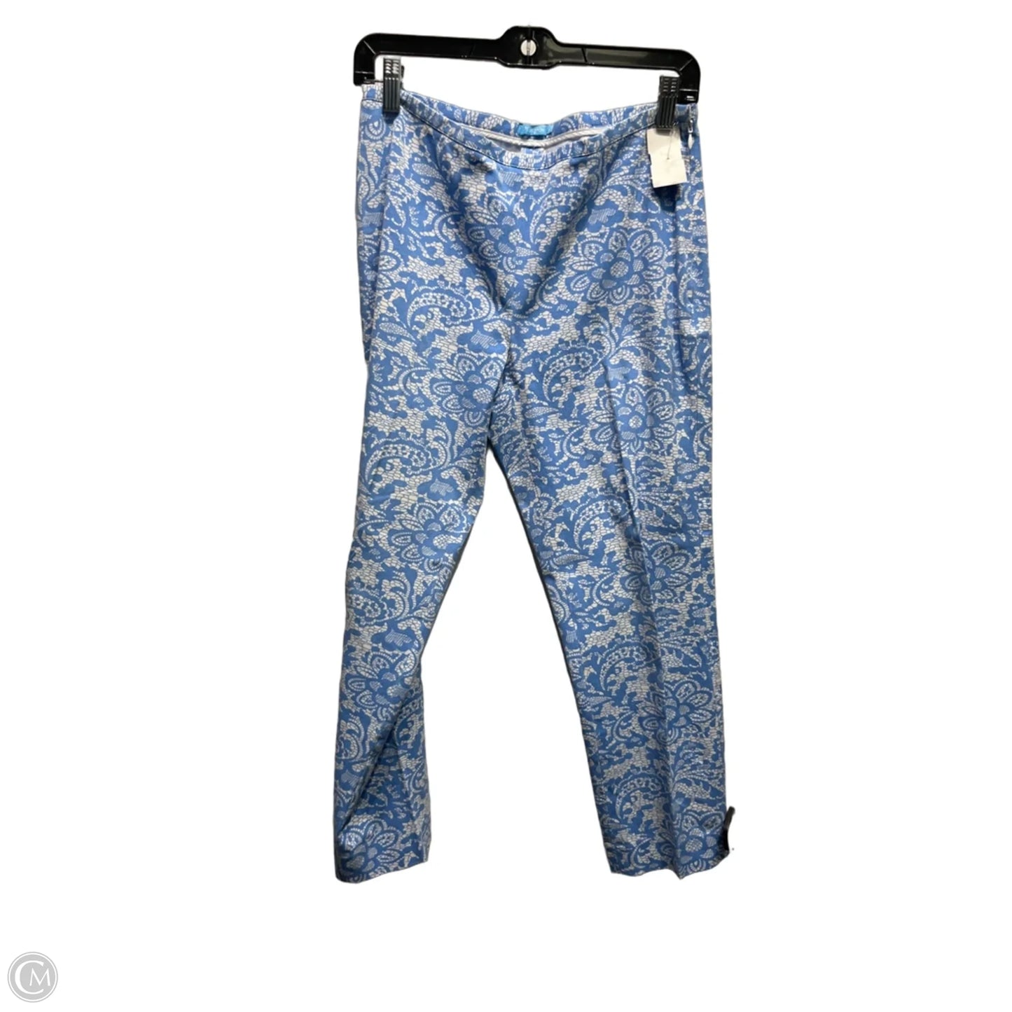 Pants Cropped By J Mclaughlin In Blue & White, Size: 6