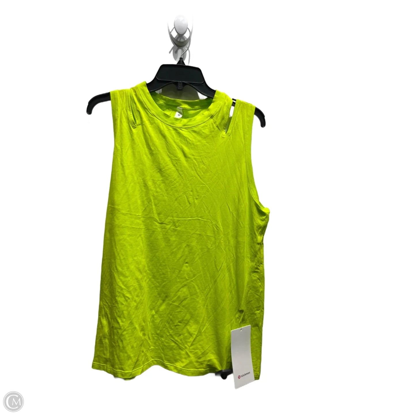 Athletic Tank Top By Lululemon In Green, Size: 8