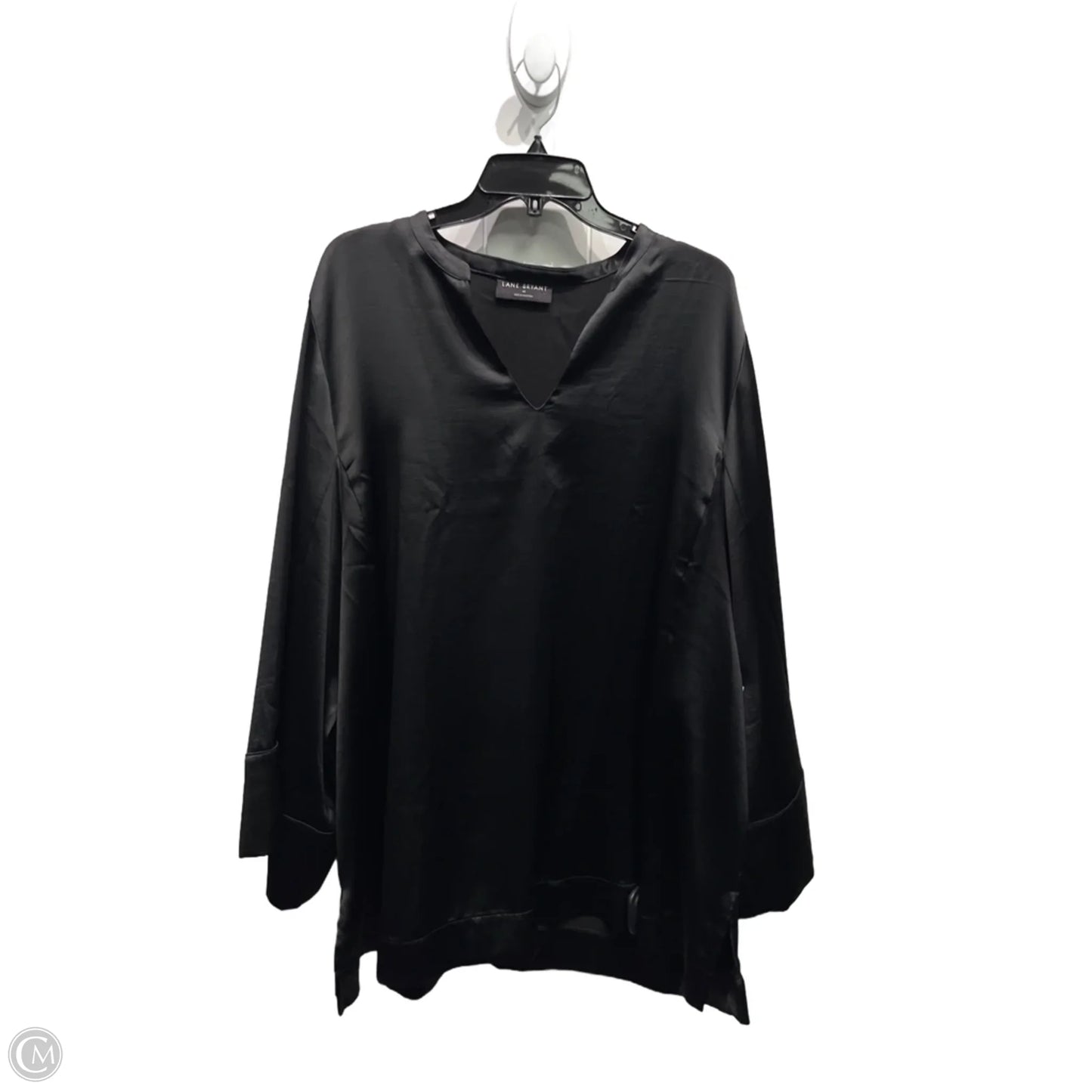 Top Long Sleeve By Lane Bryant In Black, Size: 20