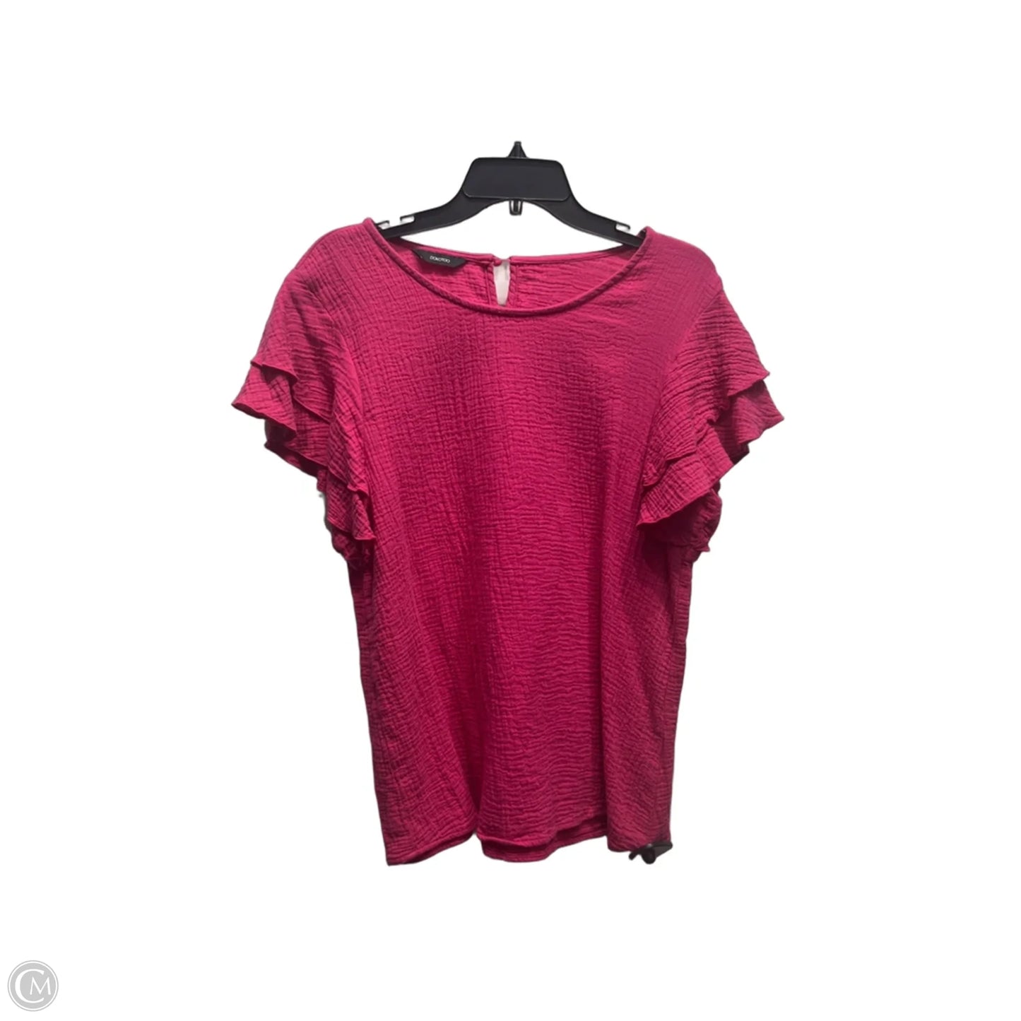 Top Short Sleeve By Dokotoo In Pink, Size: Xl
