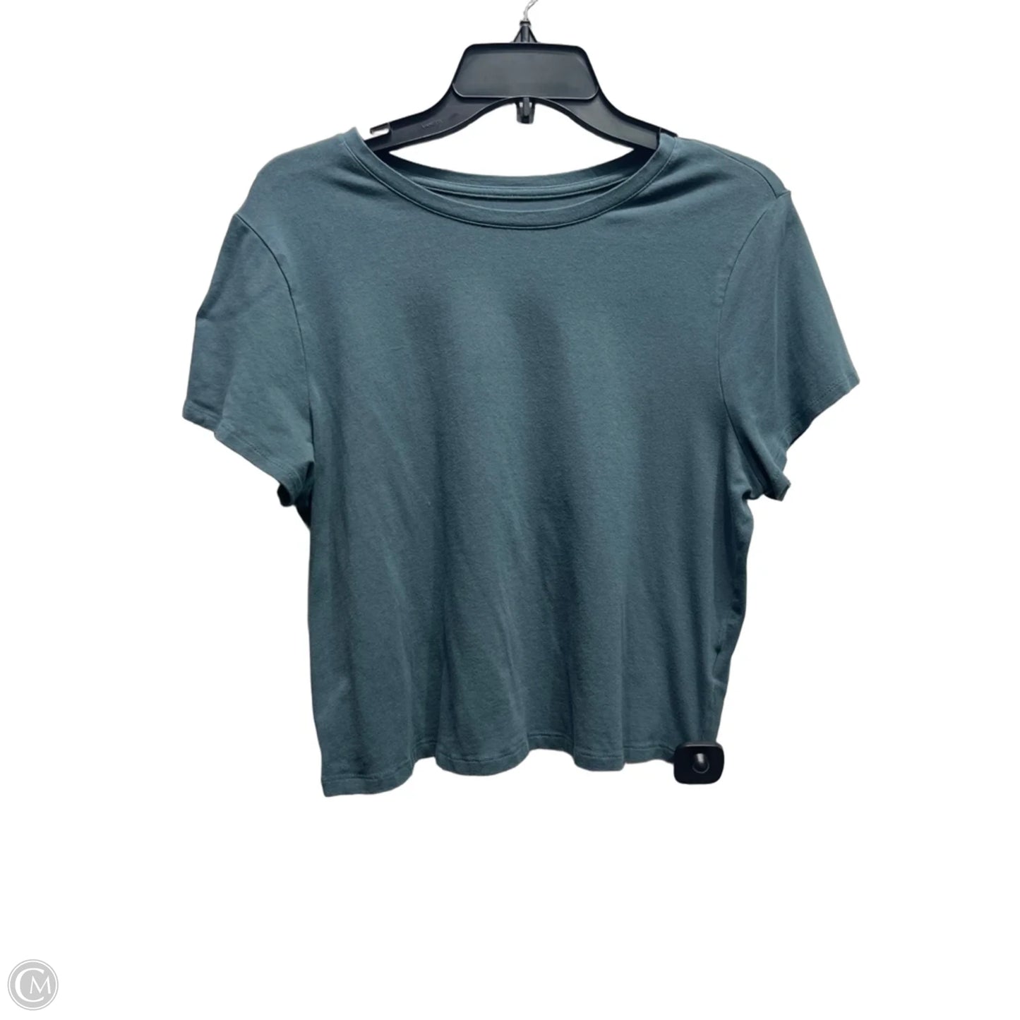 Top Short Sleeve By Old Navy In Green, Size: Xl
