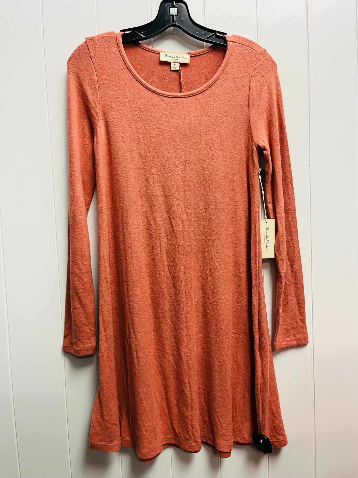 Dress Casual Short By THREADS AMD STATES In Orange, Size: M